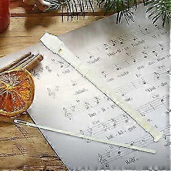 12 Pack Soprano Descant Recorder for ABS German Style Flauta Musical Instruments with Cleaning Rods for Beginners Music Teaching Kids, 6 Hole