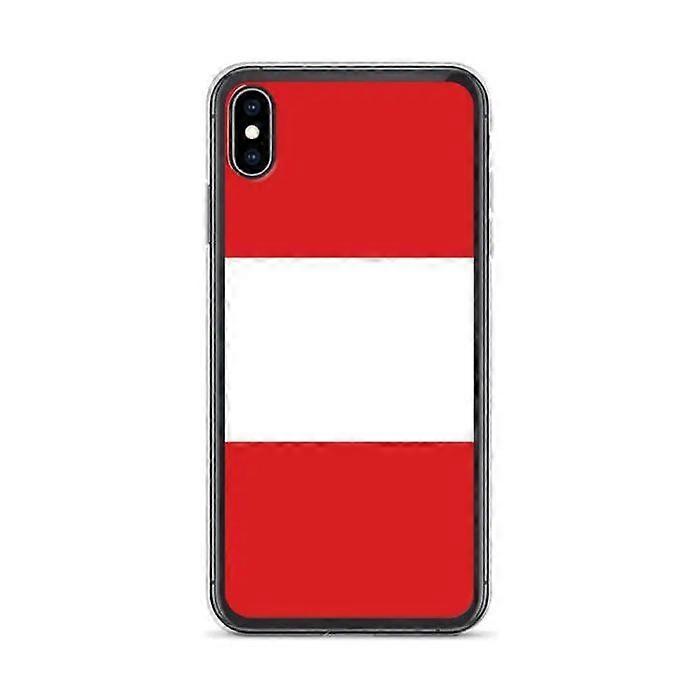 iPhone Case - iPhone - XS Max - Peru Flag - Flexible - Multicolor - Slim Design