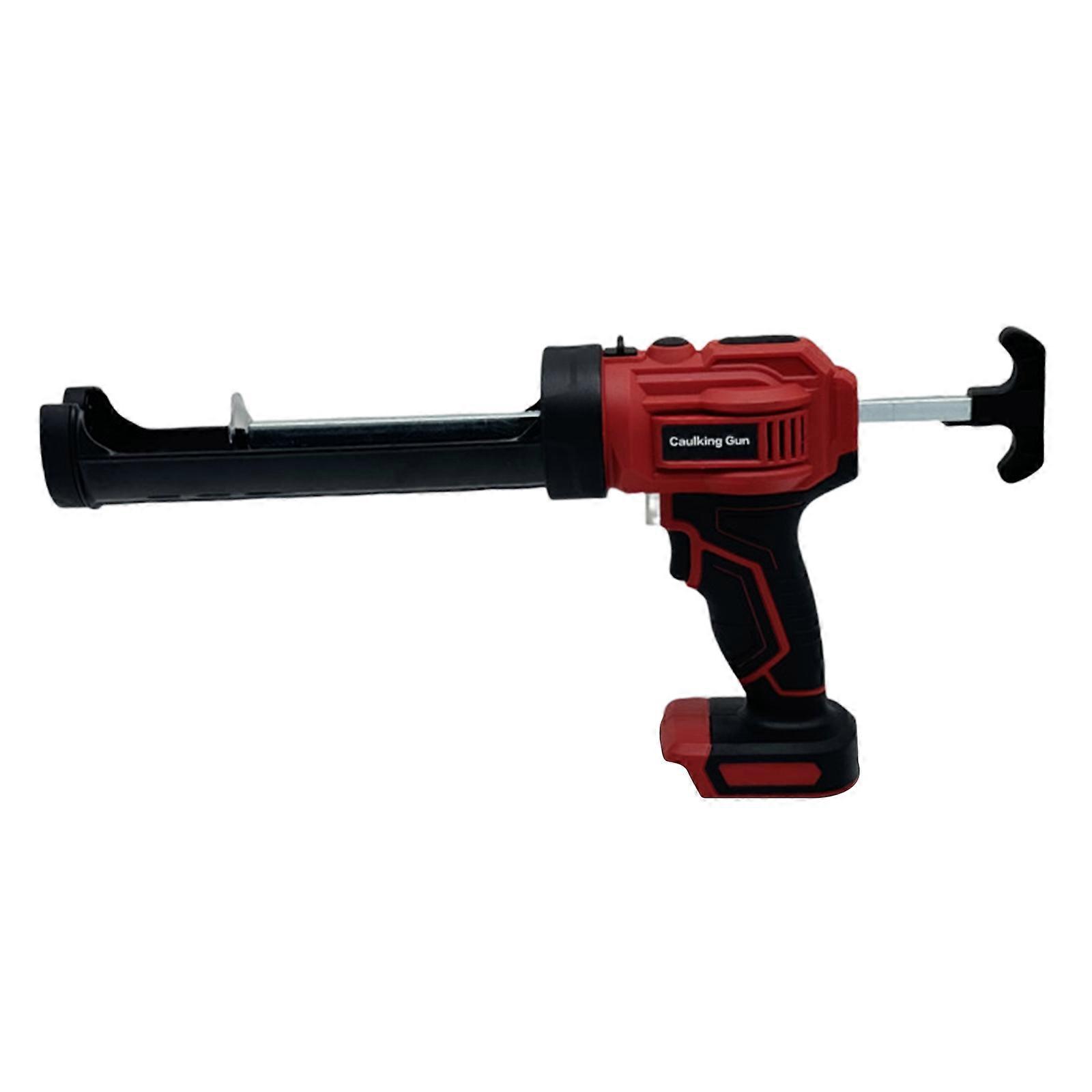 High Precise Electric Caulking Tool for 10oz Cartridges with Automatic Backstop LED Light Compatible for 18V 21V Battery