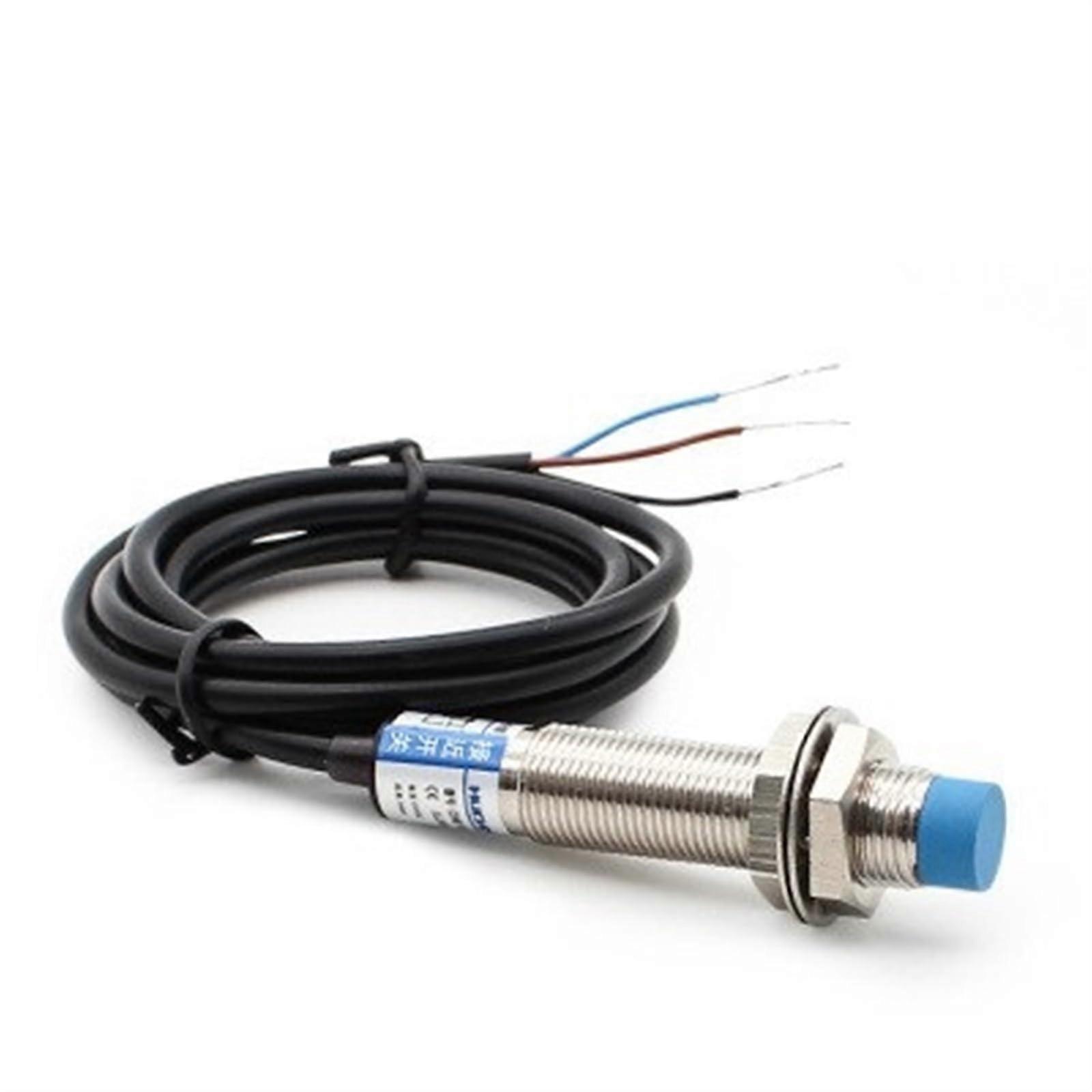 Sensors, inductive12mm Proximity Switch LJ12A34Z/BX/BY/AX/AY/EX/DX/EZ/DZ ThreeWire 24V NPN Normally Open (Color : LJ12A34ZBY)