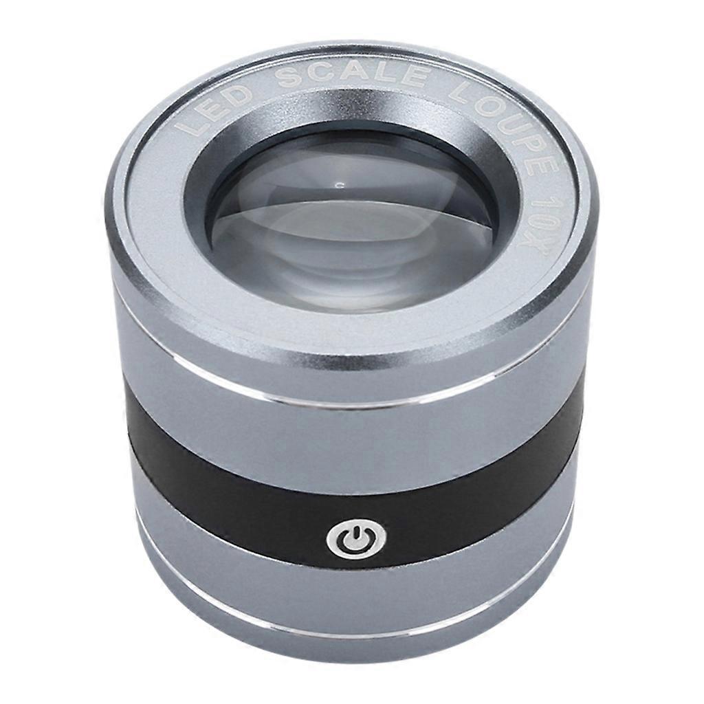 Shatterproof Magnifying Glass Foldable Read Magnifier LED Scale Loupe USB Charging Magnifying Lens for Reading Classroom Multicolor