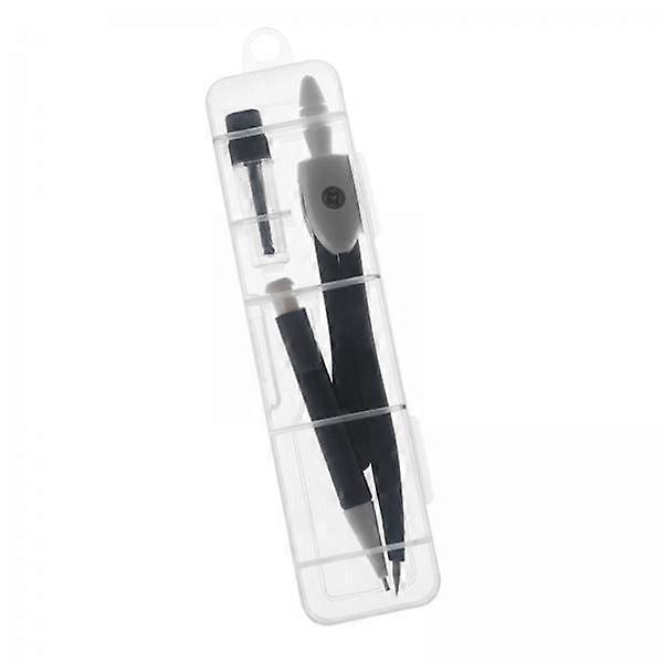 2-6pack Professional Compass for Geometry, Metal Compasses Circle Drawing Tool