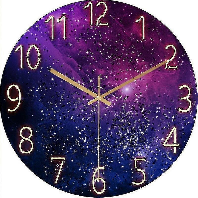 Wall Clock Without Ticking Sound, Silent, Modern, 30 Cm Quartz Wall Clock