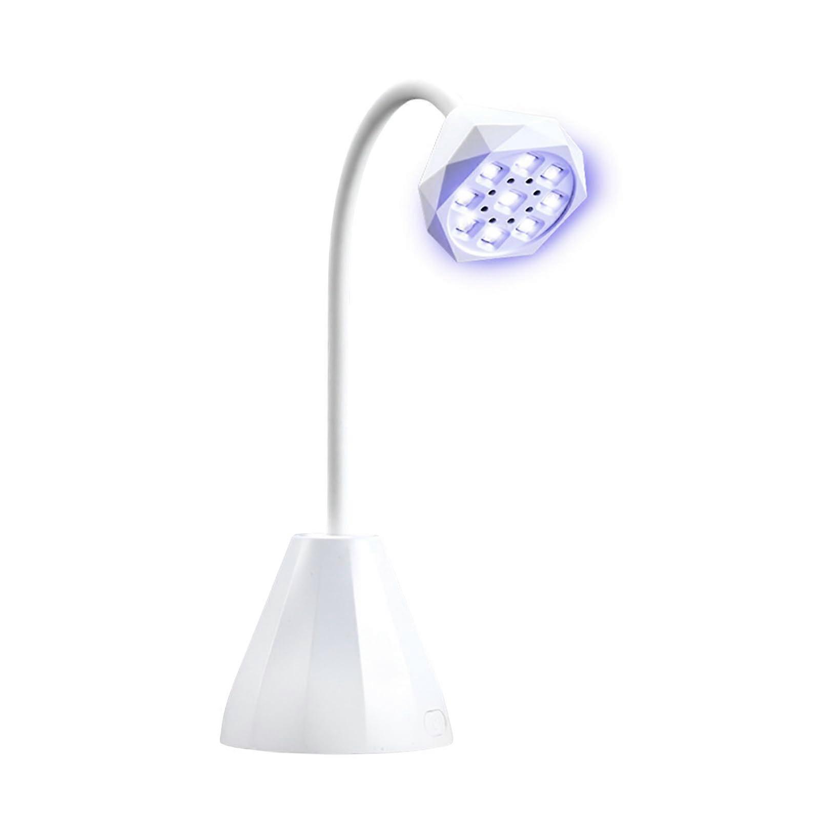 Nail Lamp,LED UV Nail Lamp Mini Hands Free Light Rotatable Nail Dryer Quick Drying Nail Polish Curing Lamp Curing Light for Home