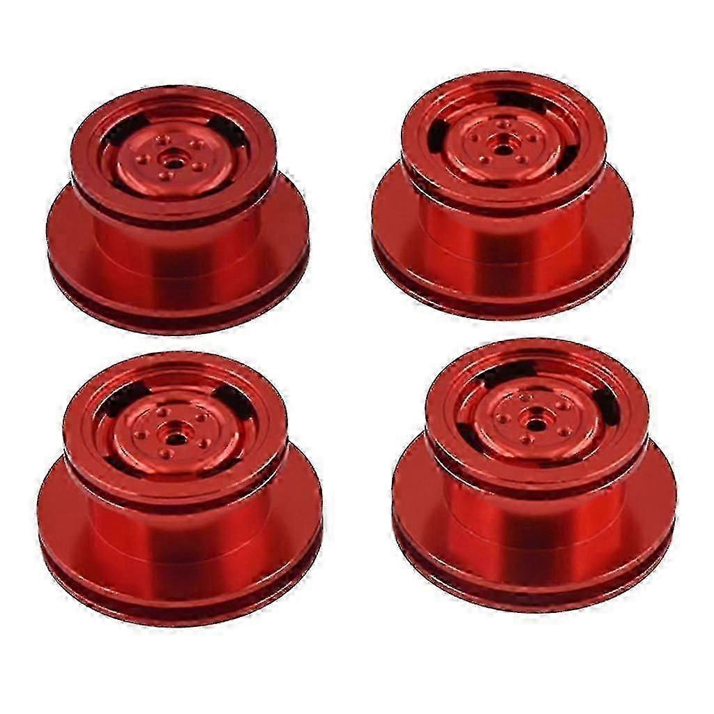 Rc Car 1/12 Tire Metal Wheel Rim Hub For Mn90 Mn90k Mn91k Red Hub