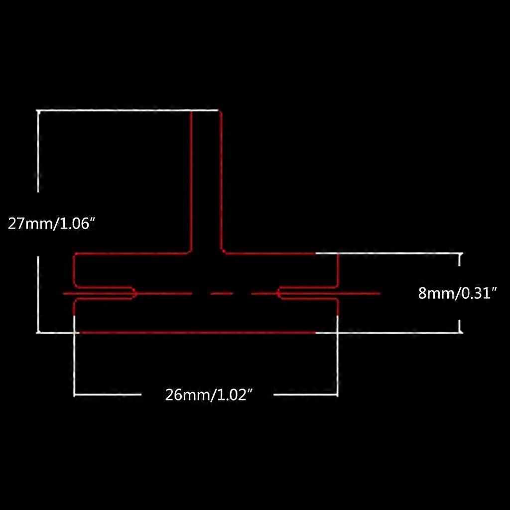 20 Pieces T-shaped Nickel Sheet for Battery Nickel Plated Steel Strip Sheet Improve Work Efficiency Low Resistivity