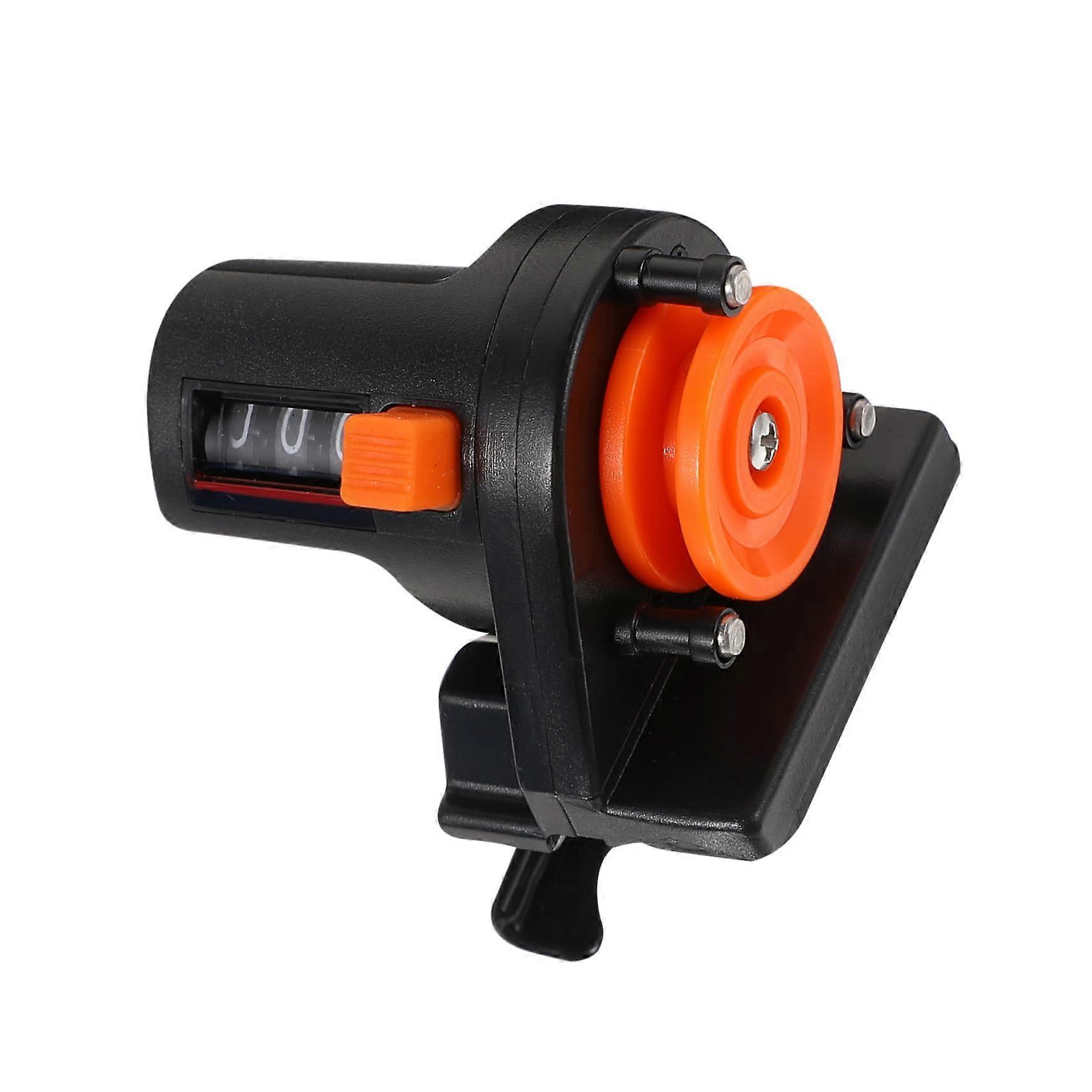 1 x Fishing Line Counter Downrigger Weights Fishing Tool Planer Boards for Fishing Reels Length Gauge for Fish Lines Aluminium Raft Fishing Plastic