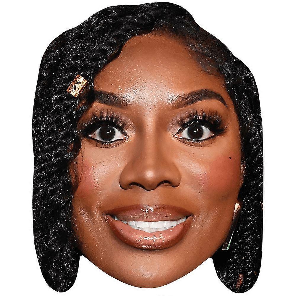 Wendy Osefo (Smile) Celebrity Mask, Flat Card Face