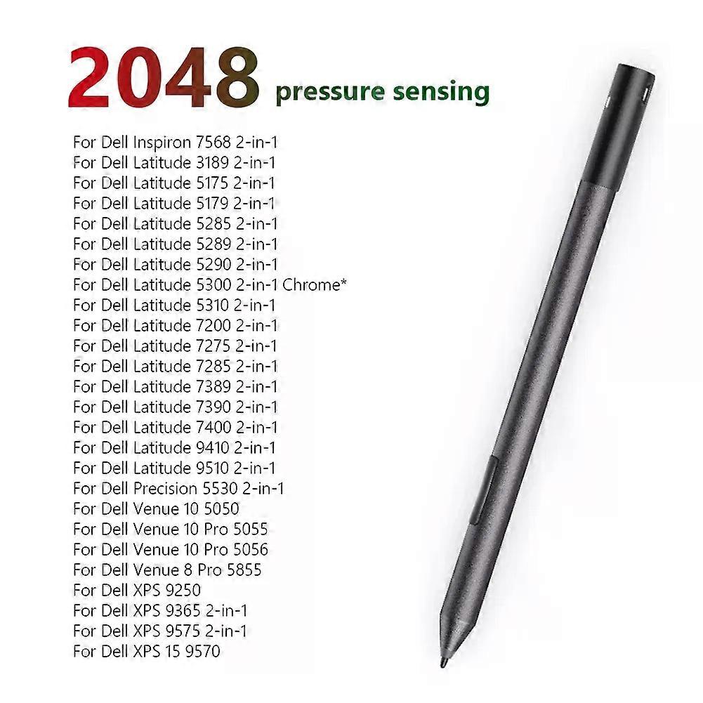con For Dell Active Stylus Pen Bluetooth-Compatible Active Digital Pencil PN557W Drawing Screen Touch Pen for Dell Latitude 2 in 1