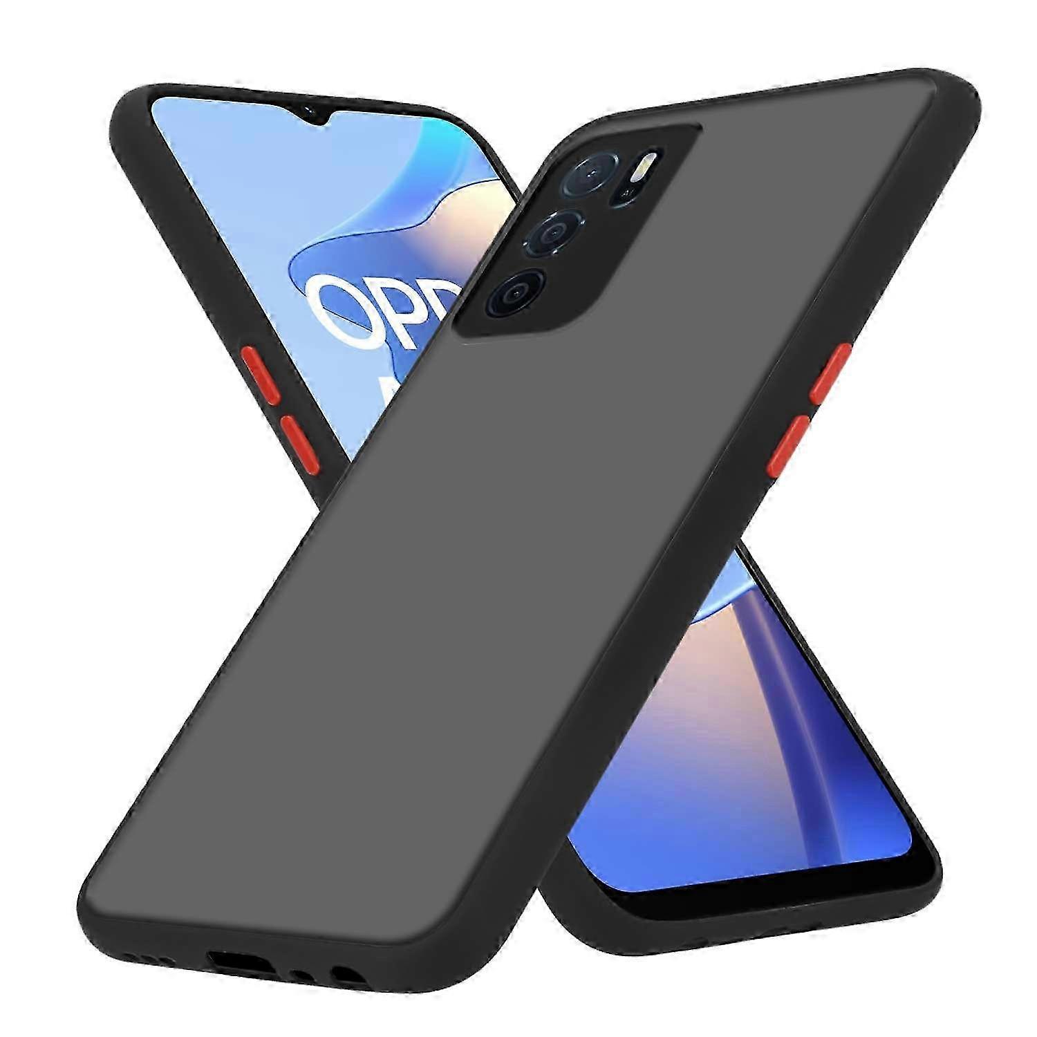 TPU Protective Case for Certain Brands - Matte Design for Oppo A16s / A54s Models