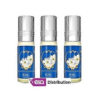 Duftender Moschus - AL REHAB - Aroosah - 6ml - 3er Set - Gemischt - Holzig