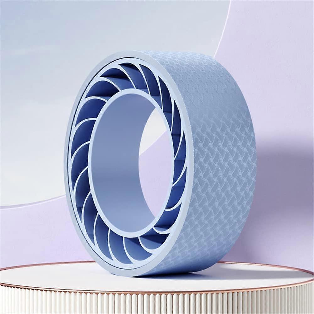 Non Slip Yoga Essential Most Comfortable Yoga Rolls Yoga Accessories For Back Pain Improves Flexibility And Backbends,Blue