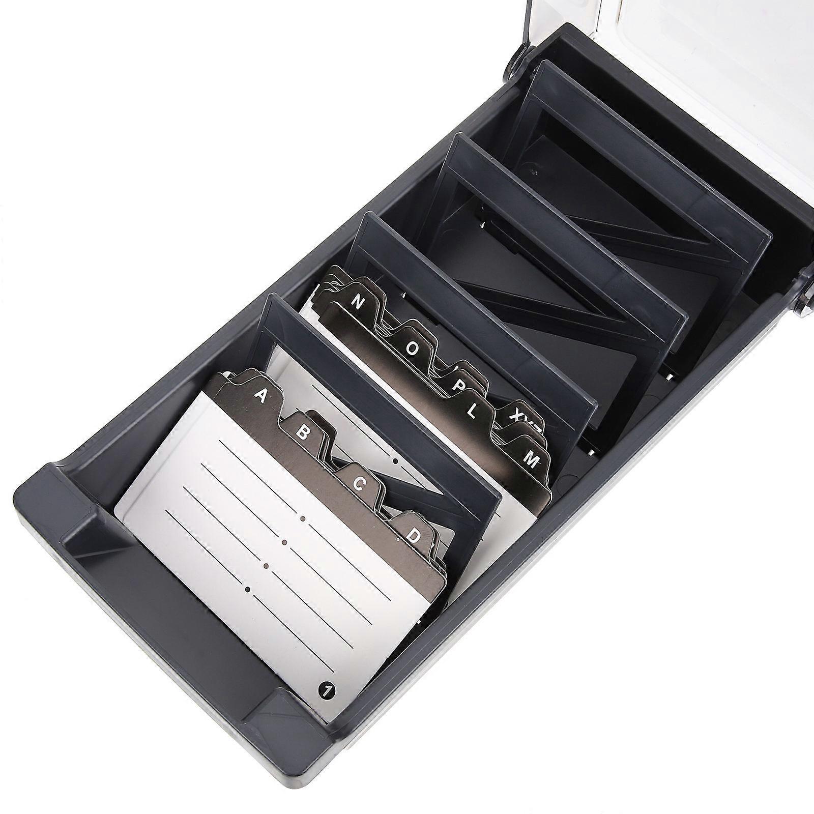 Desktop Pictures Box for Cards, Helps Manage Phone Numbers and Project Dates