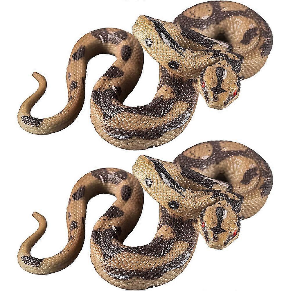 2pcs Realistic Simulation Prank Decor for Halloween, April Fool's Day, Garden Bird & Mouse Deterrent