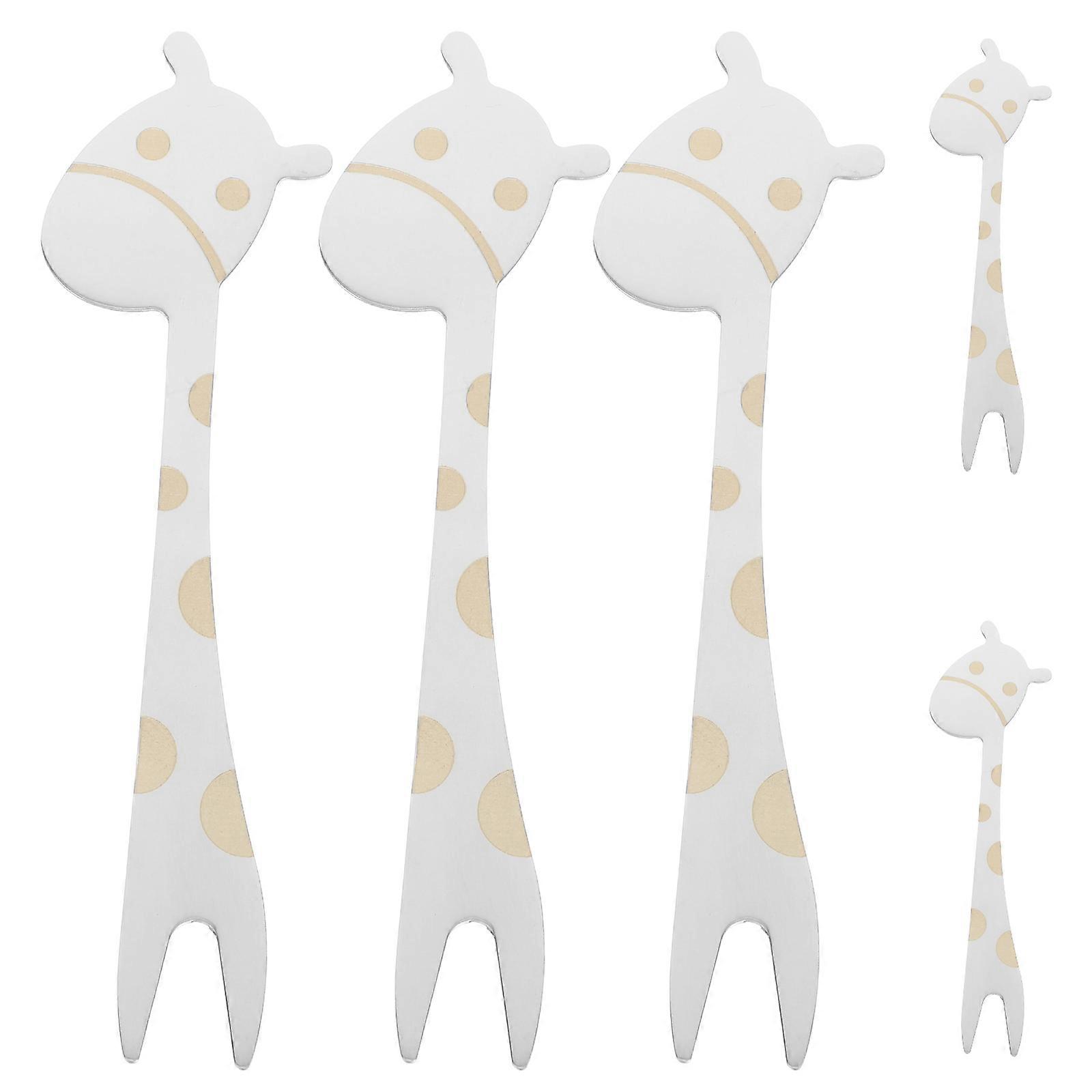 Fun Animal Design Forks for Kids, Ideal for Fruits and Party Snacks