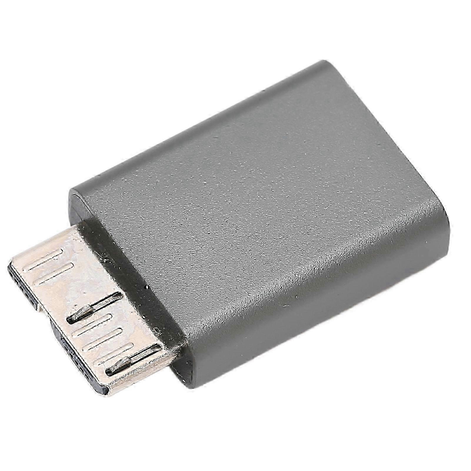 USB C to Micro B 3.0 Adapter - Aluminum Alloy Portable for Travel & Work