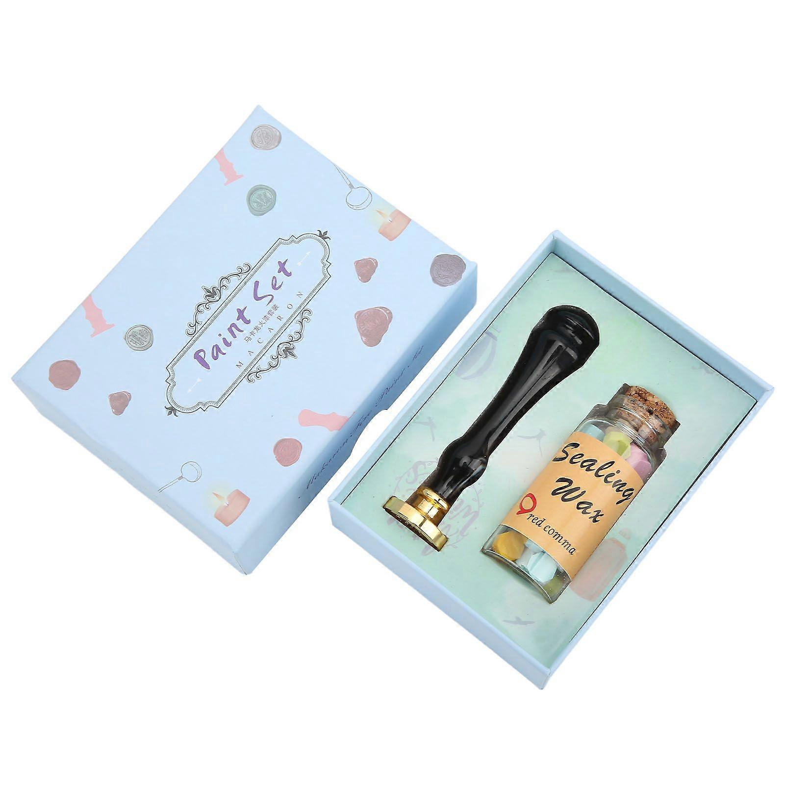 2025 Latest Model  Wax Sealing Stamp Set Clear Pattern Anti Rust Exquisite