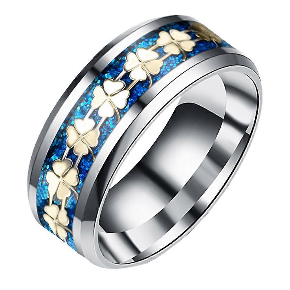 Titanium Steel Ring Various Occasions Chic Style 1Pack