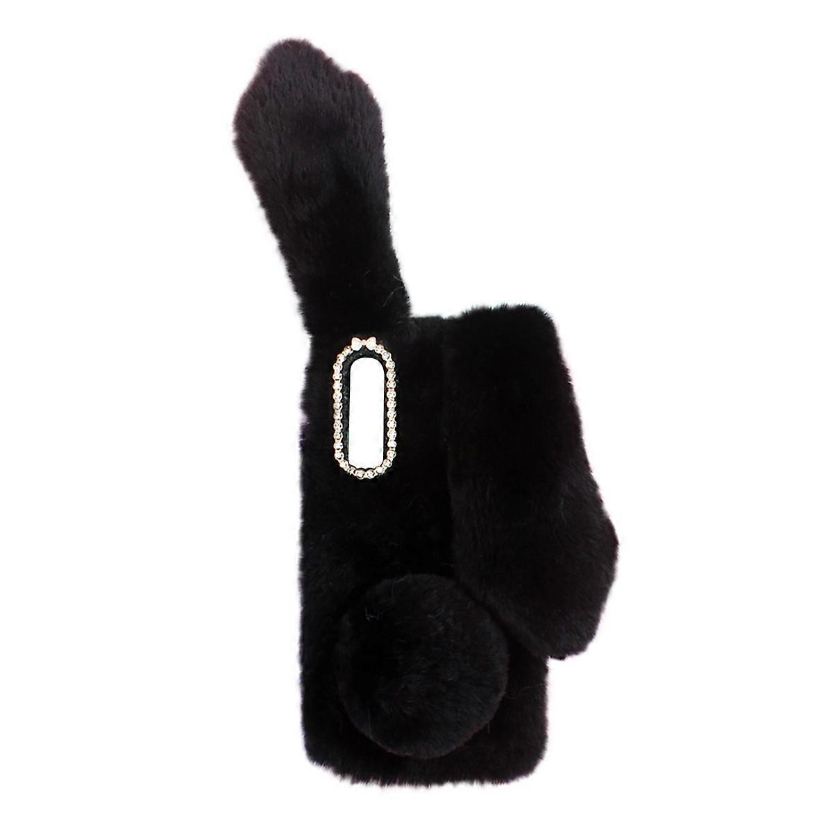 Phone Case Girls Soft Plush Texture Rabbit Ear Shape Compatible For Galaxy TPU Material 1Pack