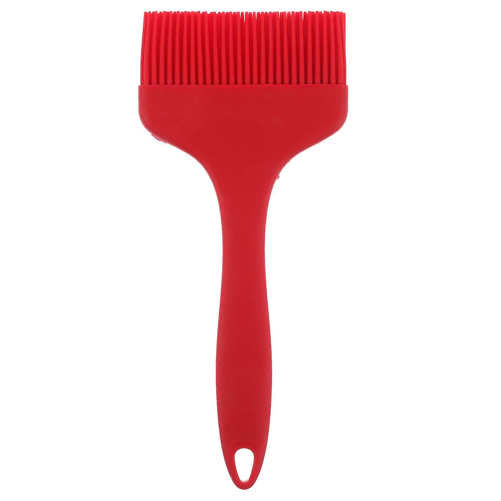 BBQ Brush Silicone Basting Brush For Grilling And Home Cooking Red 21.00X9.00X1.00CM 1Pack
