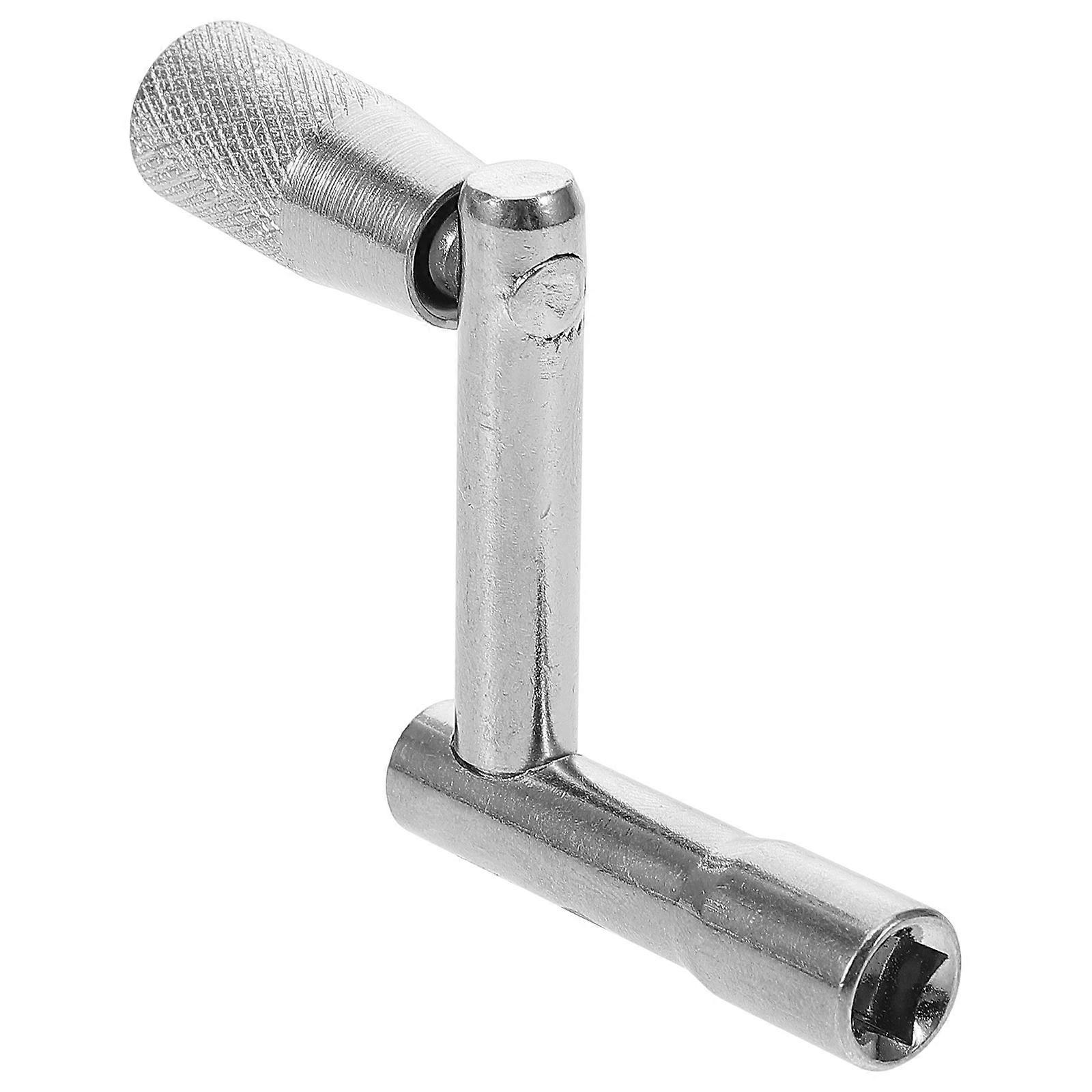 Drum Accessory Z-Shaped Metal Tuning Key Wrench for Musical 2.8 1.4 0.4in Adjustable Drum Key 1Pcs