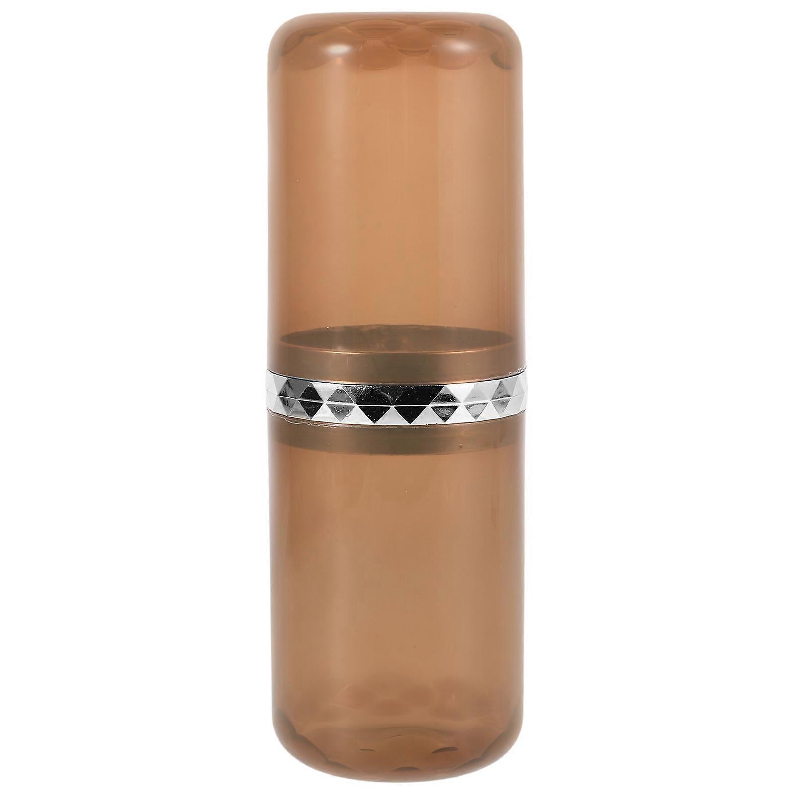 Travel Toothpaste Container Toothbrush Case Sleek Design For Travel School Camping Business Trip 1Pack