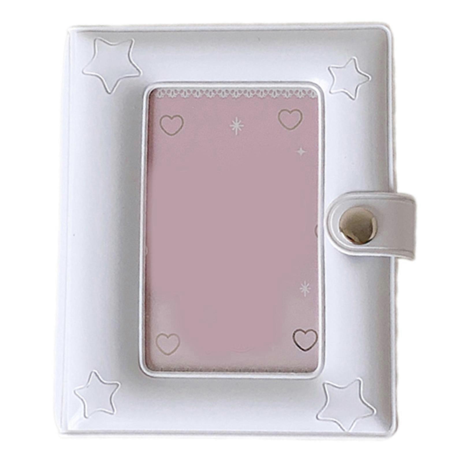 Portability Photo Organizers Book Single Grid Per Page Memory Keepers Compactly Travel Essential Photo Storage Book Display White