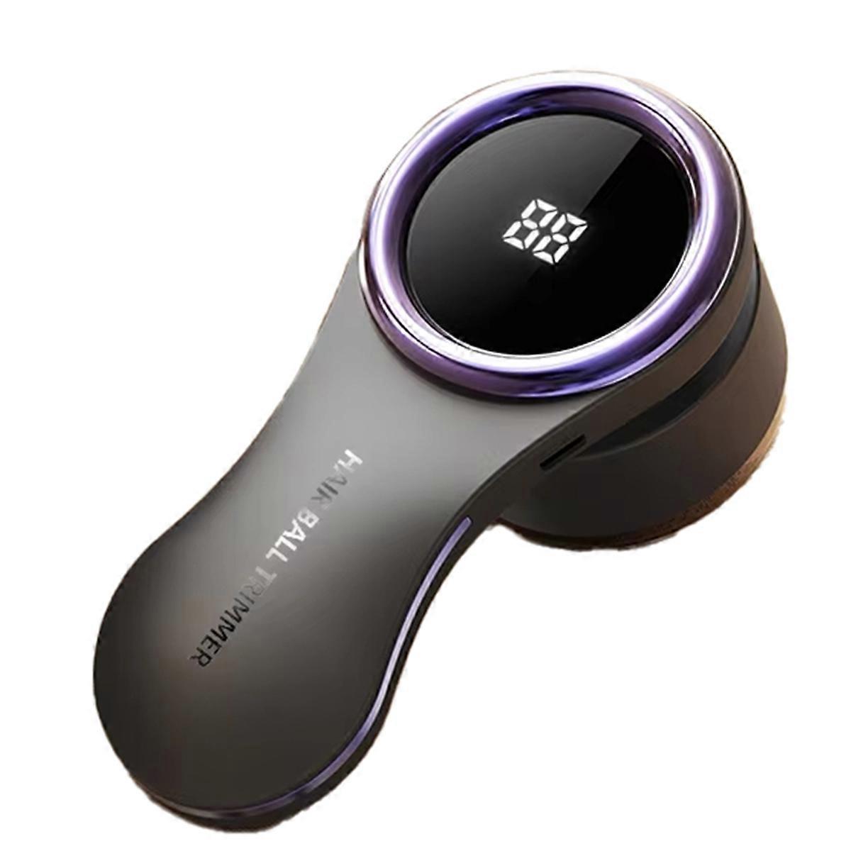 Lint Remover Home USB Charging Hair Lint Trimmer Portable Electric Clothes Sweater Lint Machine Gray