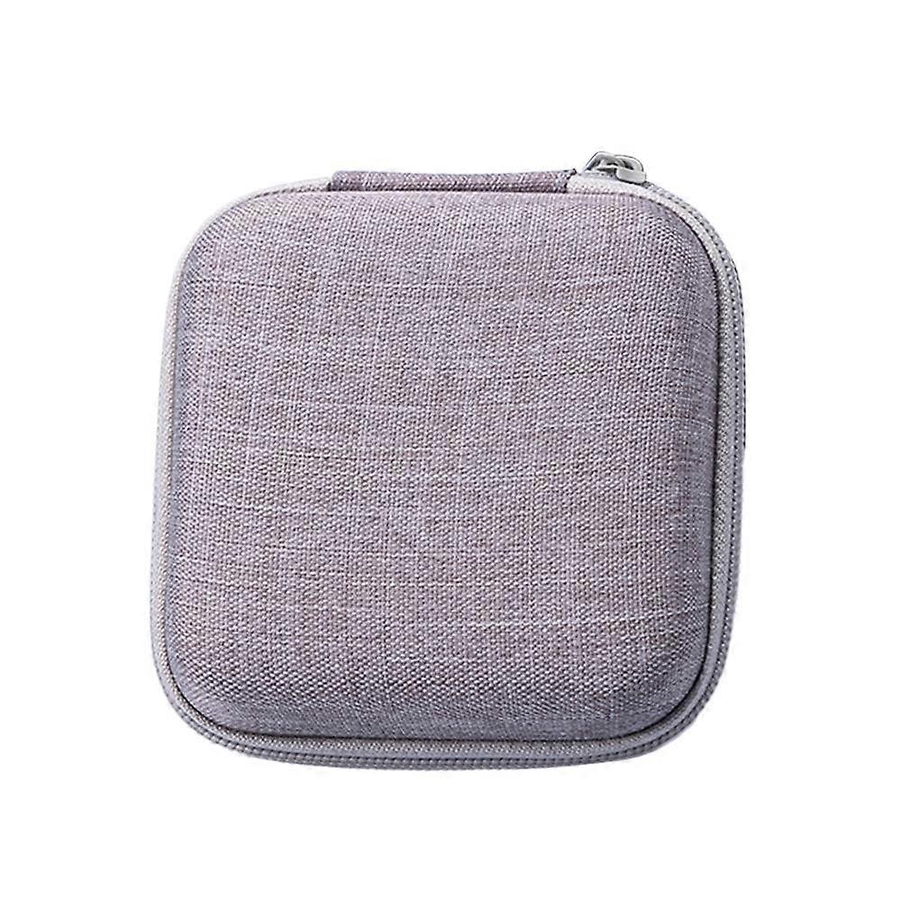 For RG35XXSP Game Storage Bag Protective Case Carrying Pouch for RG35XXSP Handheld Console Portable Travel Organizer Black Gray