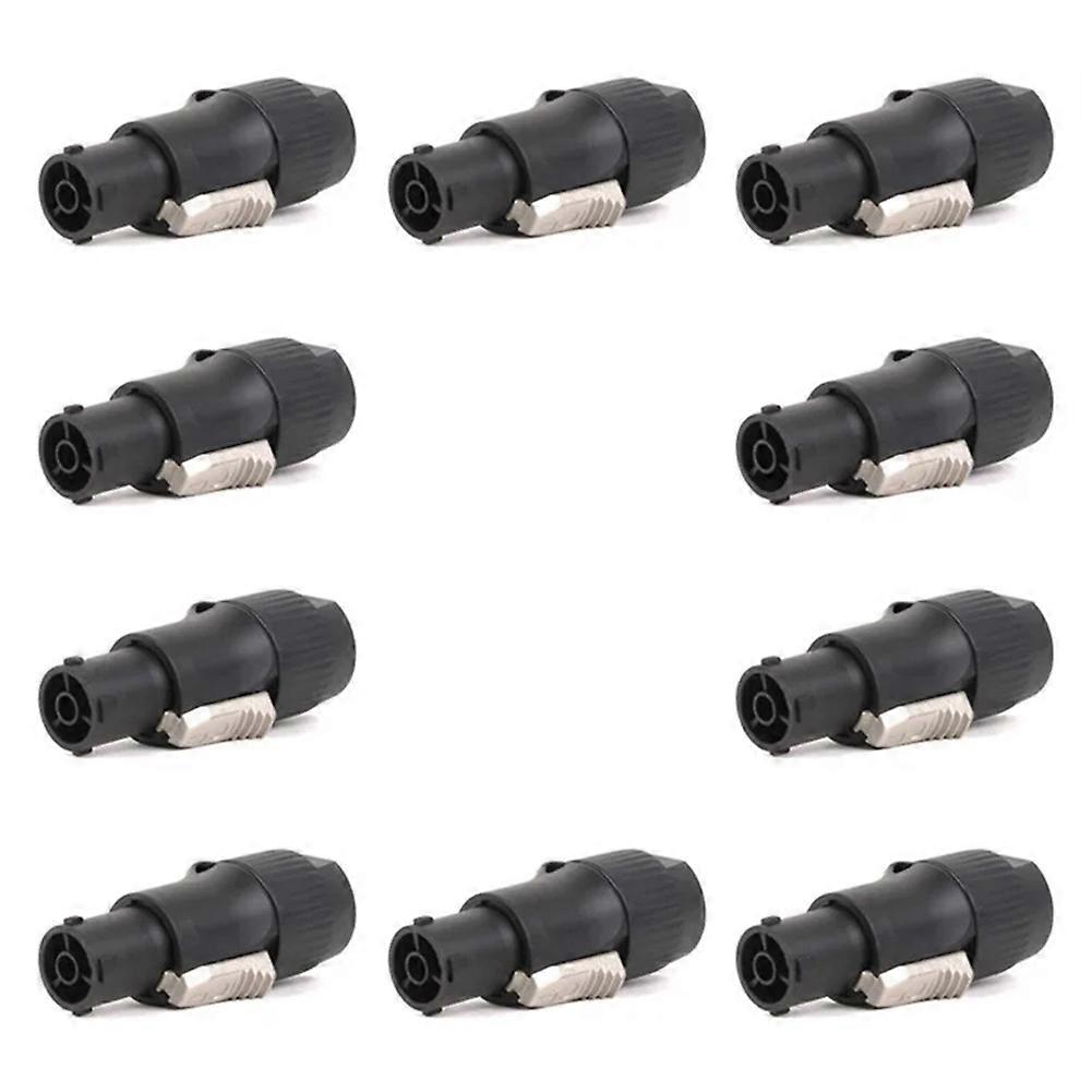 10pcs 3Pins True Locking Connector Female Plug Jack NAC3FX-W NAC3MX-W