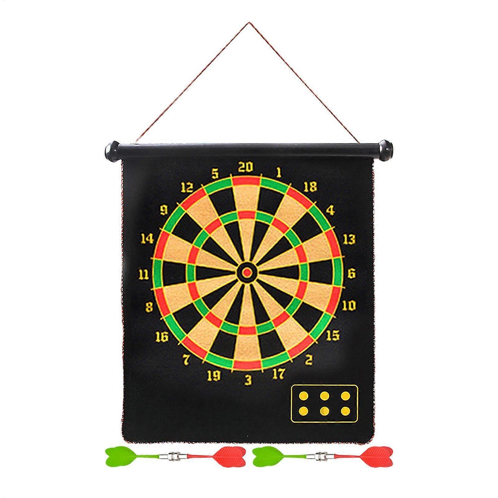 Magnetic Dart Board for Kids Indoor Outdoor Fun Game Doublesided 12 Inch Ref: 2171