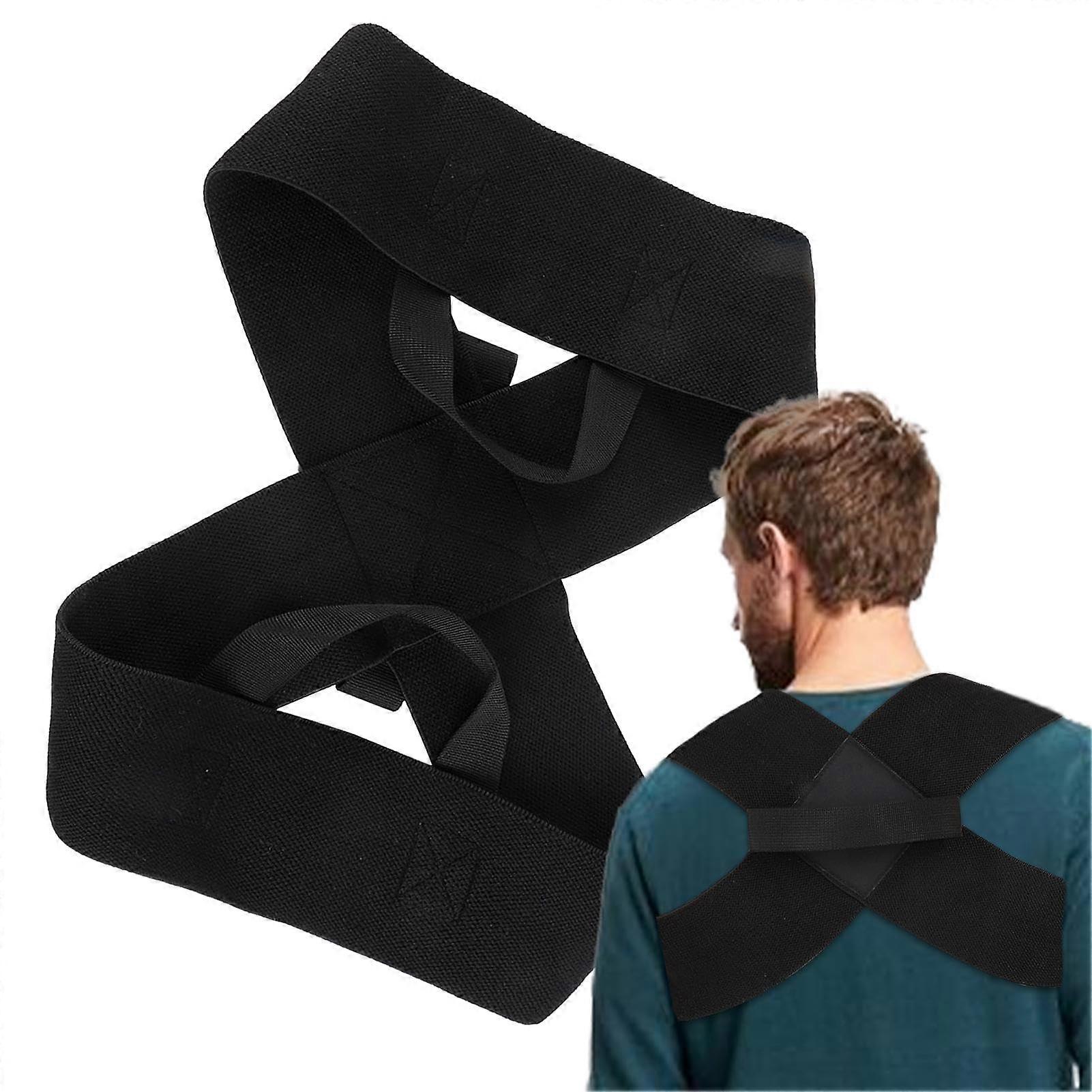 Posture Corrector Back Support, Adjustable Back Straightener for Upright Posture, 2XL for Men and Women