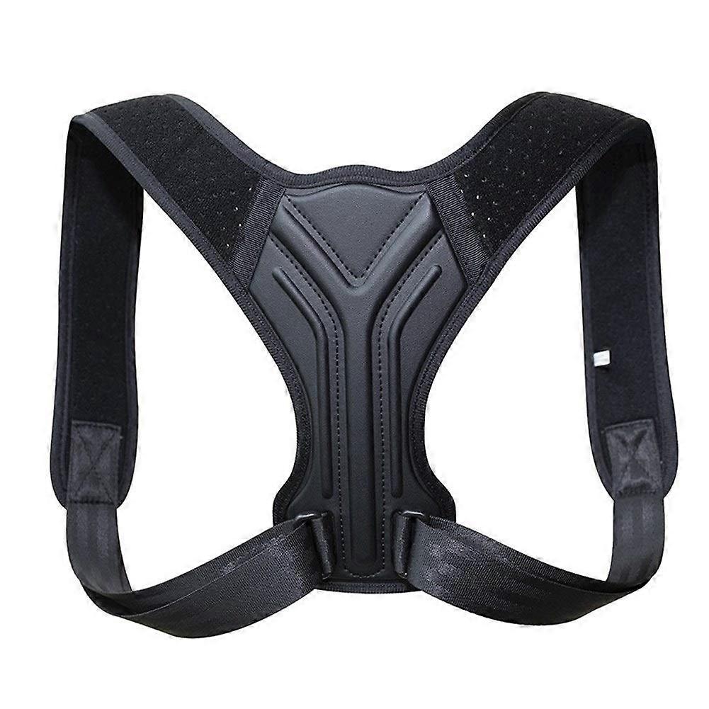 Back Support Correction Corset Collarbone Backrest Correction Backrest Belt Comfortable Soft Strip Corrector for Adults (Size: Medium) Good