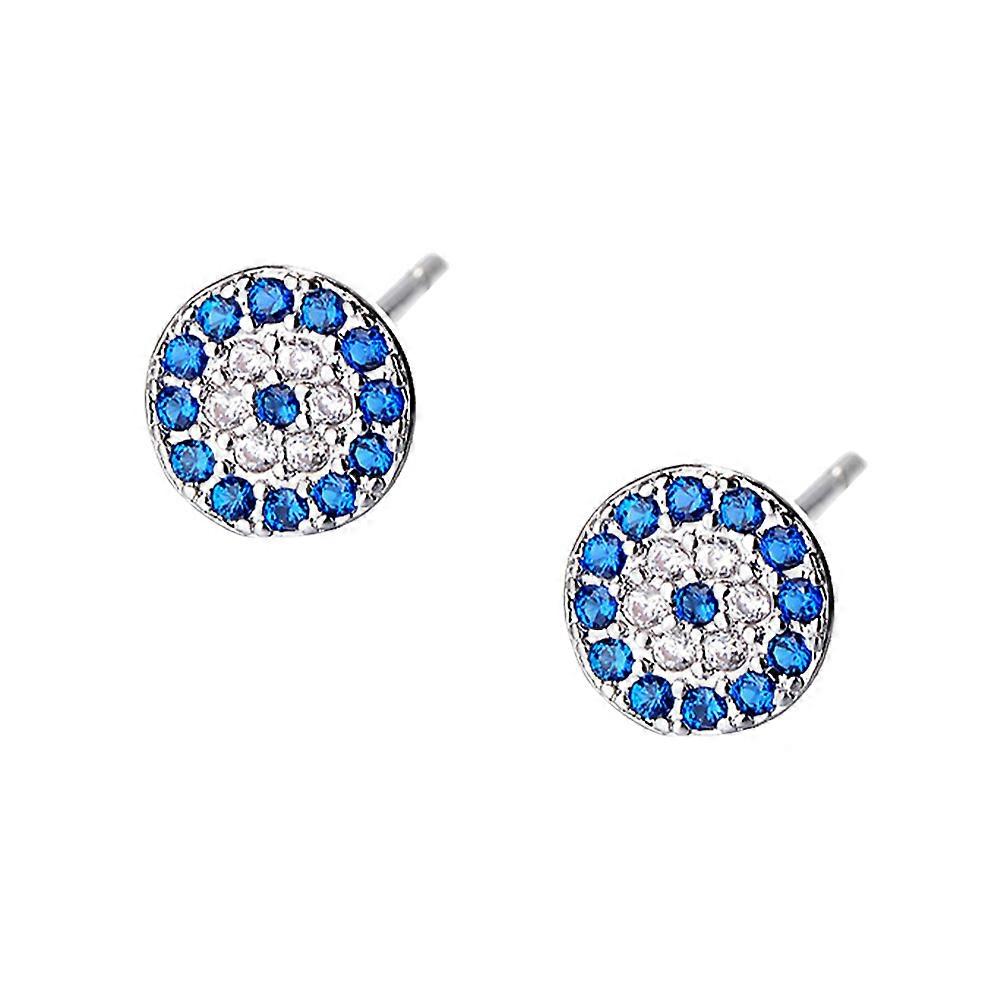 Rhinestone Ear Drop Earrings Trendy Design Jewelry For Party 0.6x0.6cm 1 Pair