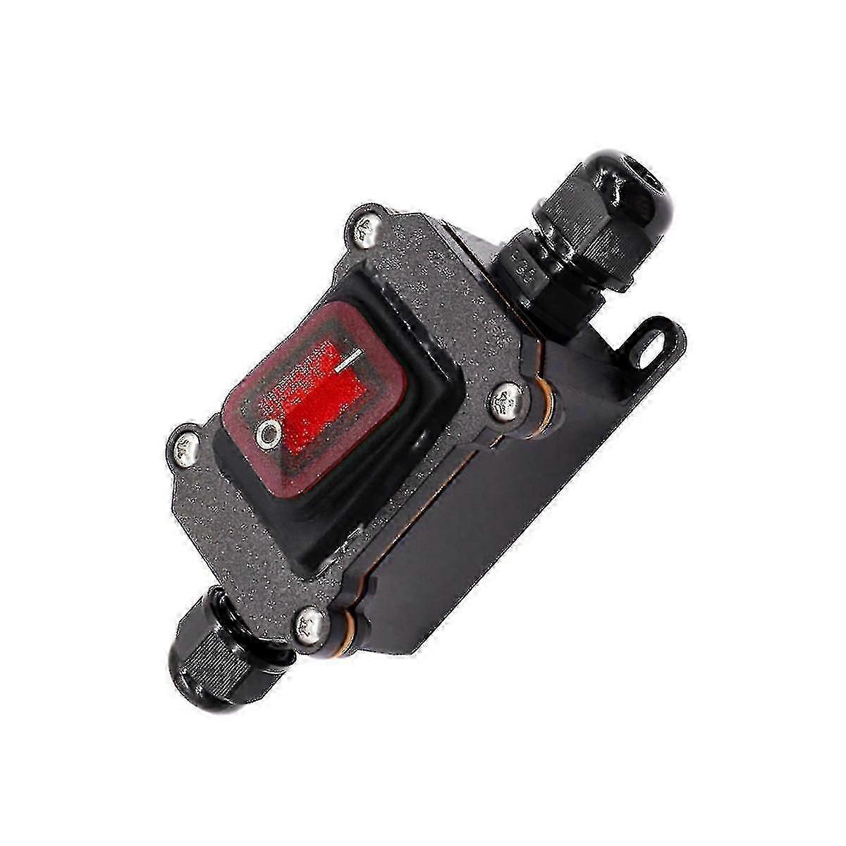 IP67 vanntett inline-bryter 12V 20A høystrømbryter