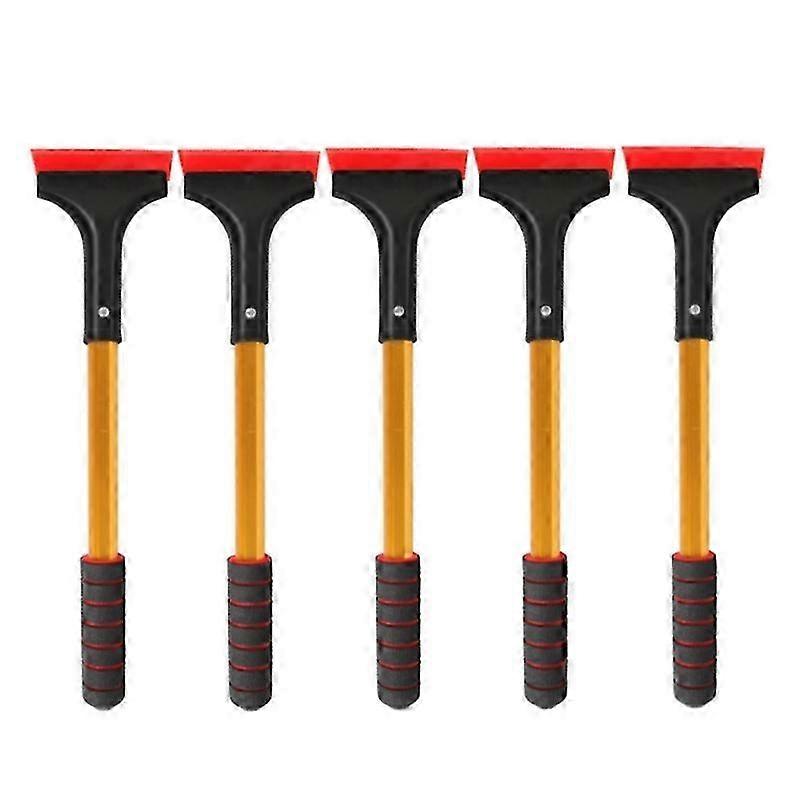 5pcs 2024 Extendable Aluminum Ice Scraper Snow Brush For Car Windshield Telescopic Extra-long Snow s