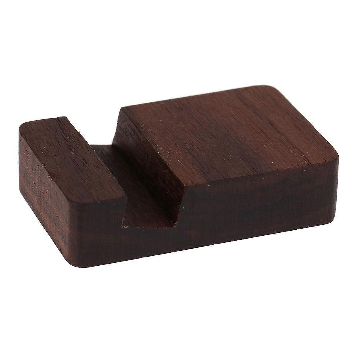 Wood Mobile Phone Base Simple and Modern Style for Tablet Office Use 1Set