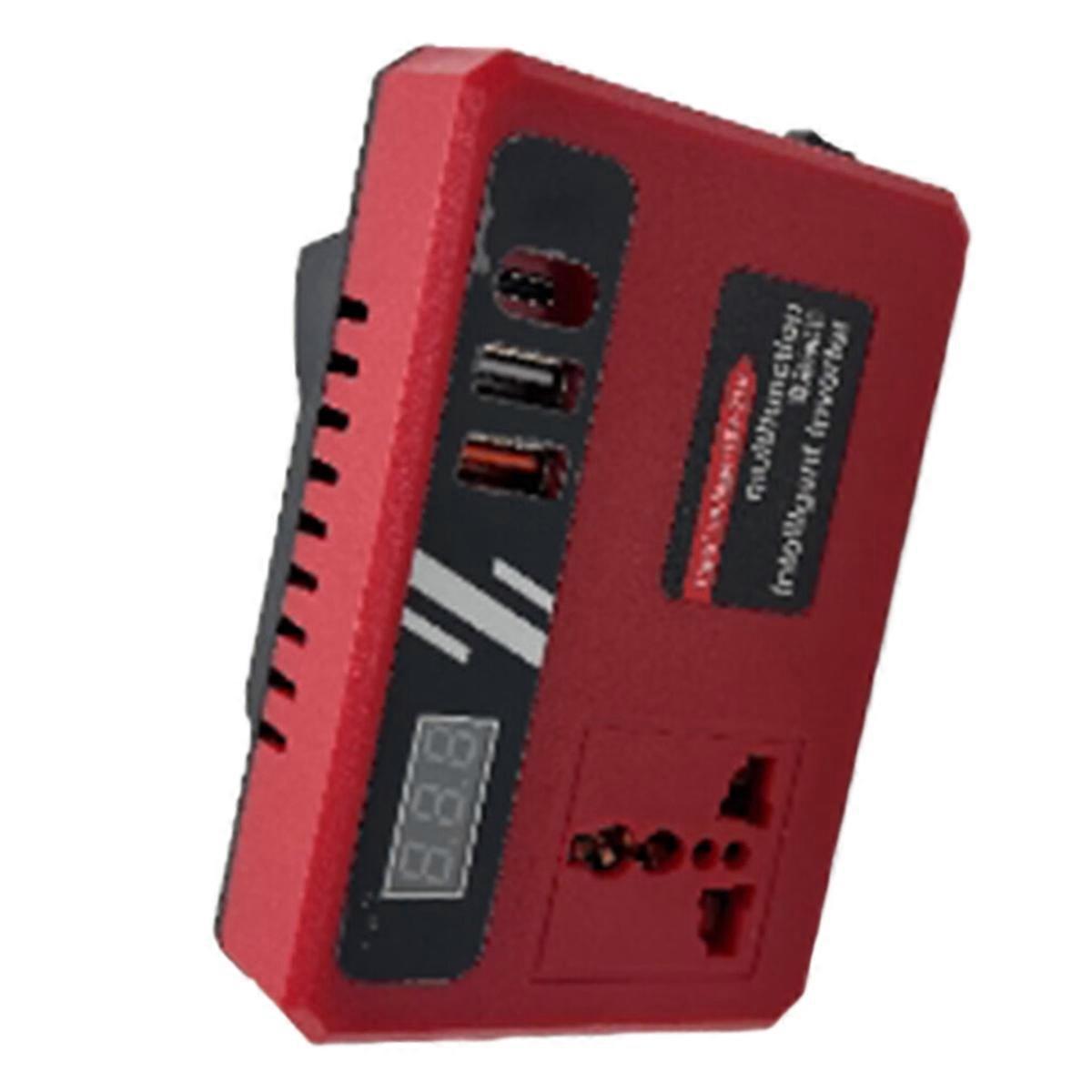 Pour //Milwaukee18V Li-Ion Batterie Alimentation Onduleur DC18V/21V à 220V AC pour Extérieur Batterie Onduleur,A