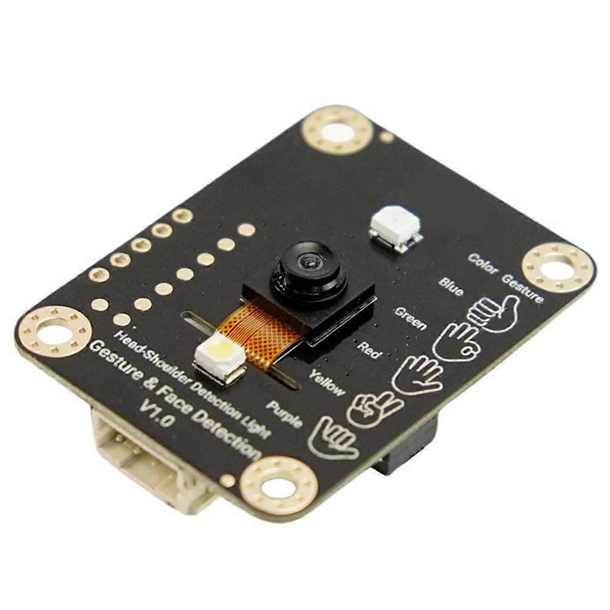 AI Visual Gesture Human Presence Tracking Sensor 5 Gesture Range 3 Meters 10 Tracking Mind+Graphical Programmin
