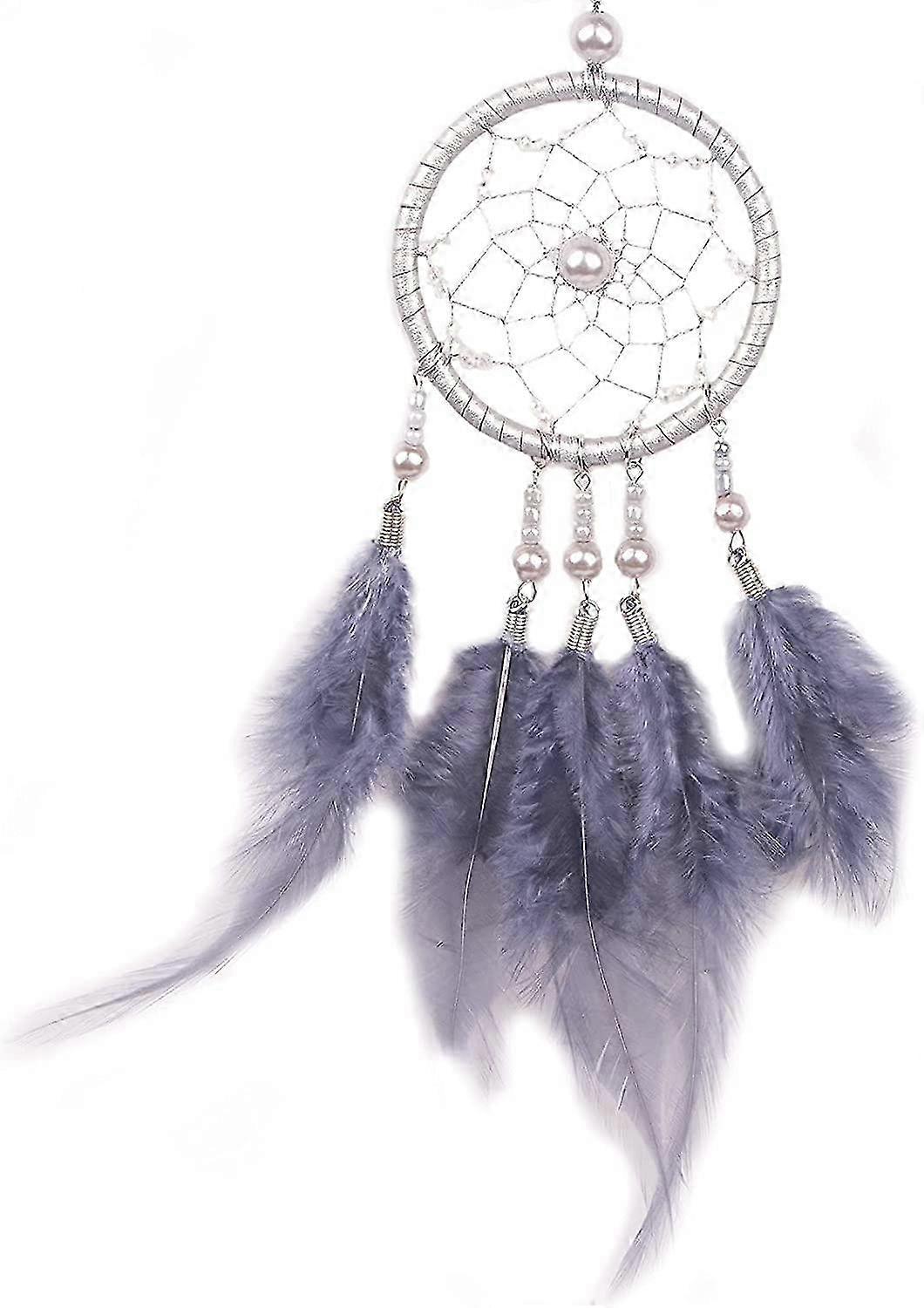 Creative Gray Dream Catcher Wind Chime Pendant Gift, Suitable for Various Home Décor Styles