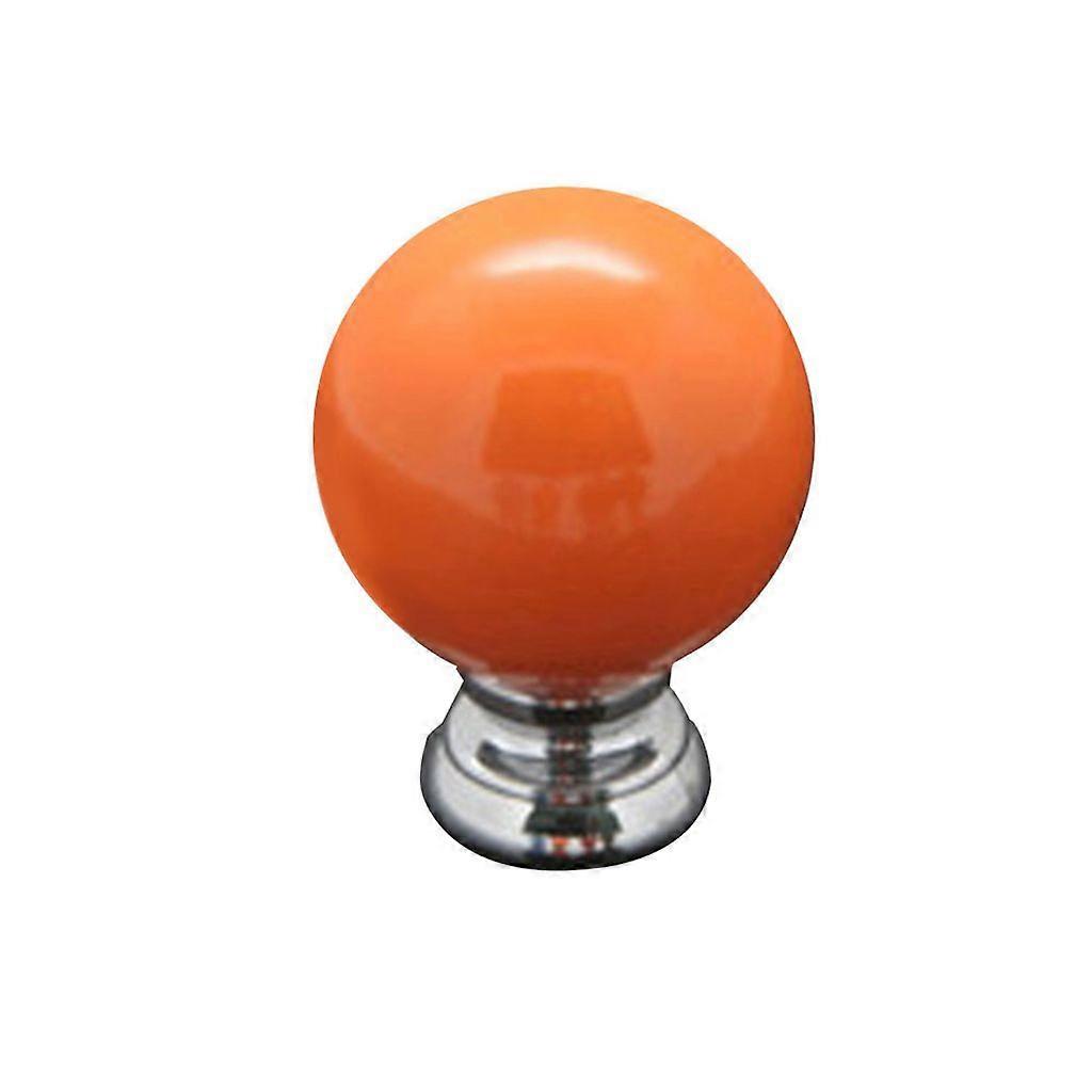 Pumpkin Door Knob Cabinet Drawer Cupboard Kitchen Retro Handle Orange Ball