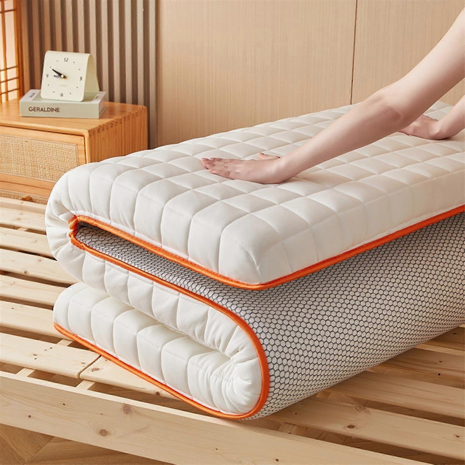 Tatami floor mattress Rollable, Adapts to body, Soft, Nonslip, Breathable (180x200CM)