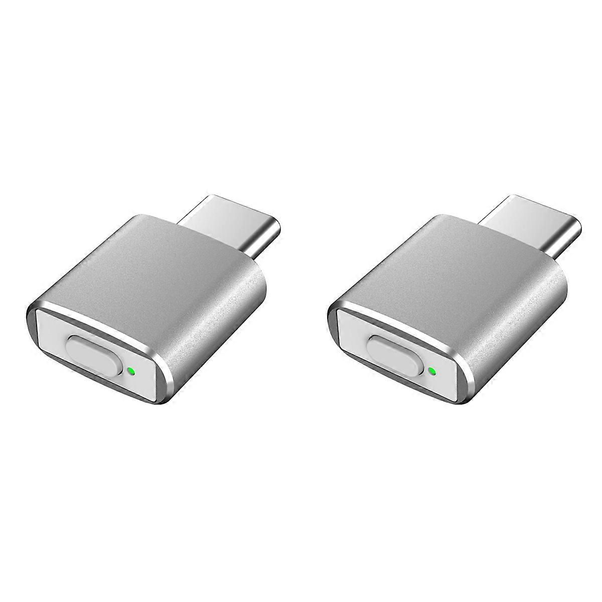 Type C Mouse Mover Jiggler Undetectable Automatic Mouse Mover