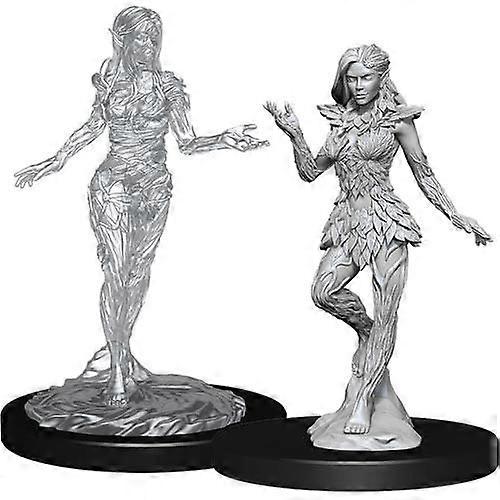 Pathfinder Battles Deepcuts Unpainted Miniatures W14 Nymph & Dryad (Pack Of 2)
