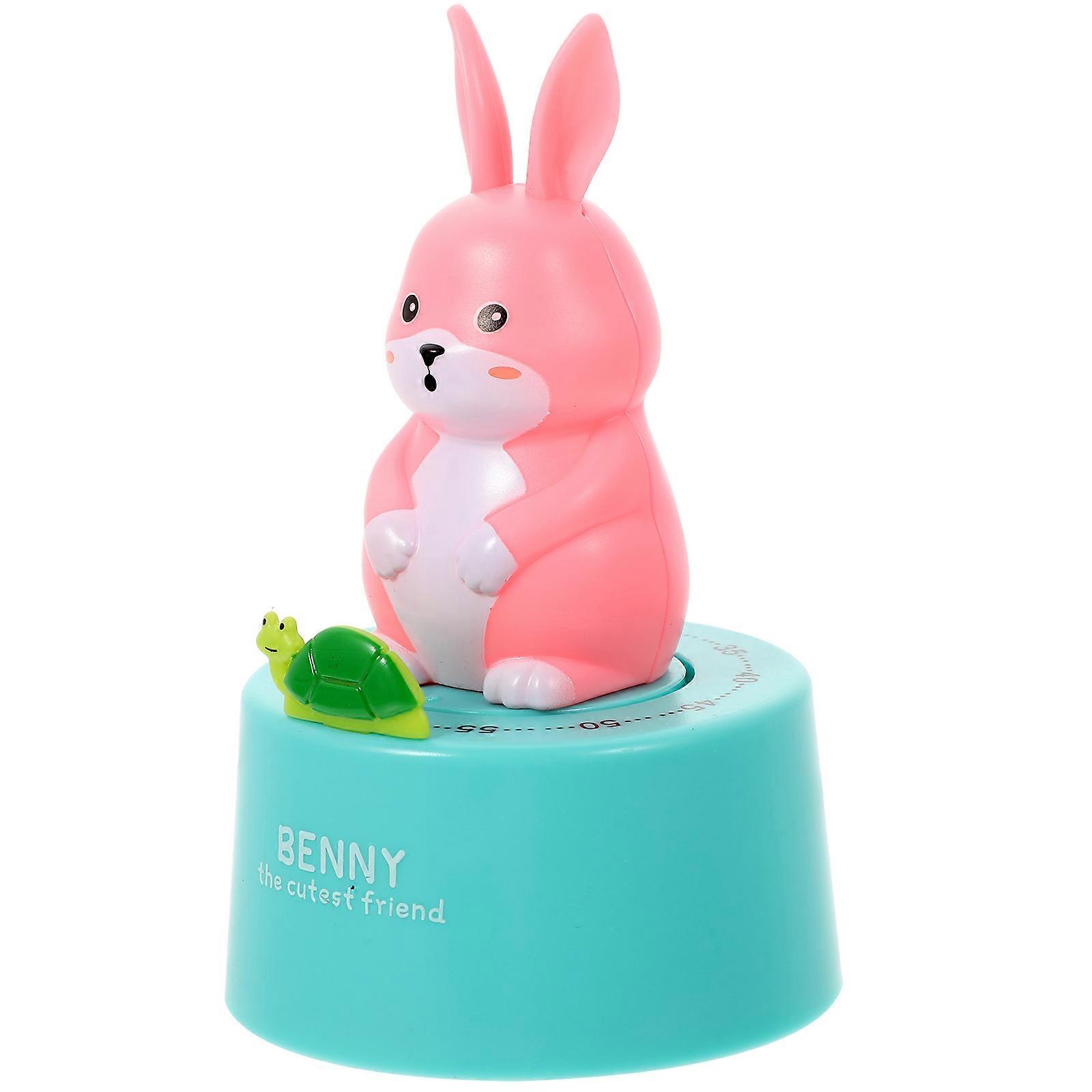 Lovely Mechanical Timer For Desktop Decoration 4.1×2.6×2.6in EVA Magnet Material 1Pcs