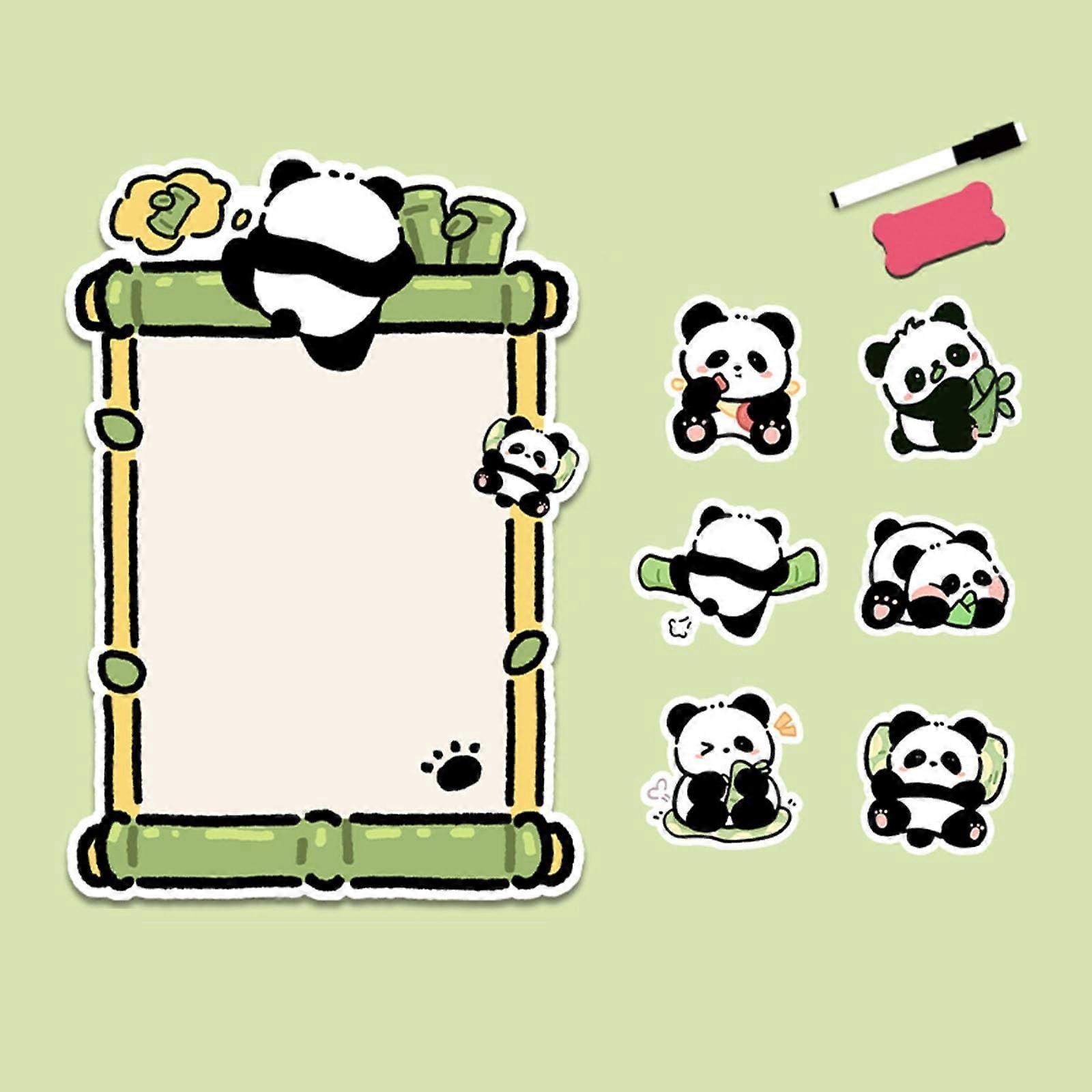 Magnetkalender For Fridge With Markers And Eraser, Whiteboard Calendar Magnetic Surface And Weekly Monthly Planner (E)