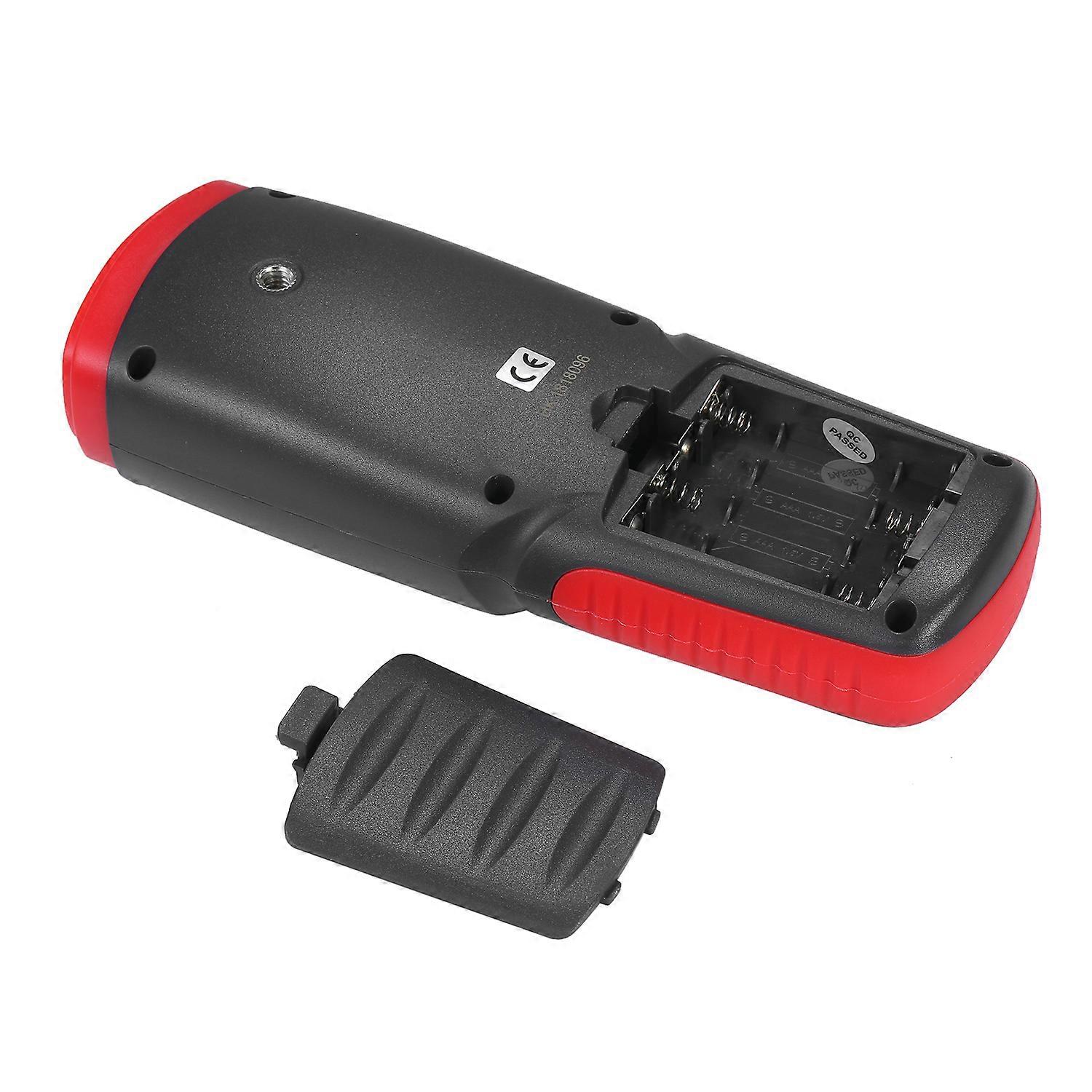 Handheld Digital Anemometer Professional Multifunction Anemograph Detachable Auxiliary Fan Air Meter with Storage Case