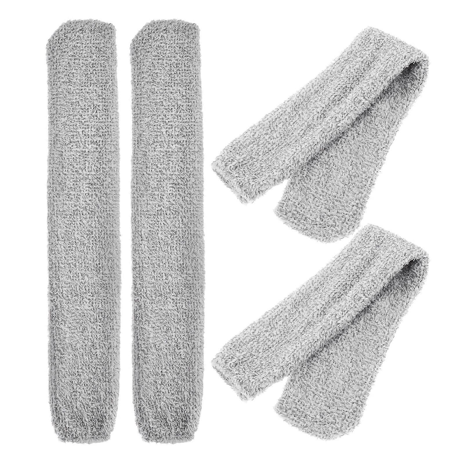 Automotive Interior Dusting Brush Duster Refill Cloth for Office Cleaning Adjustable Design 42.00X8.00X1.00CM Dusting 4Set