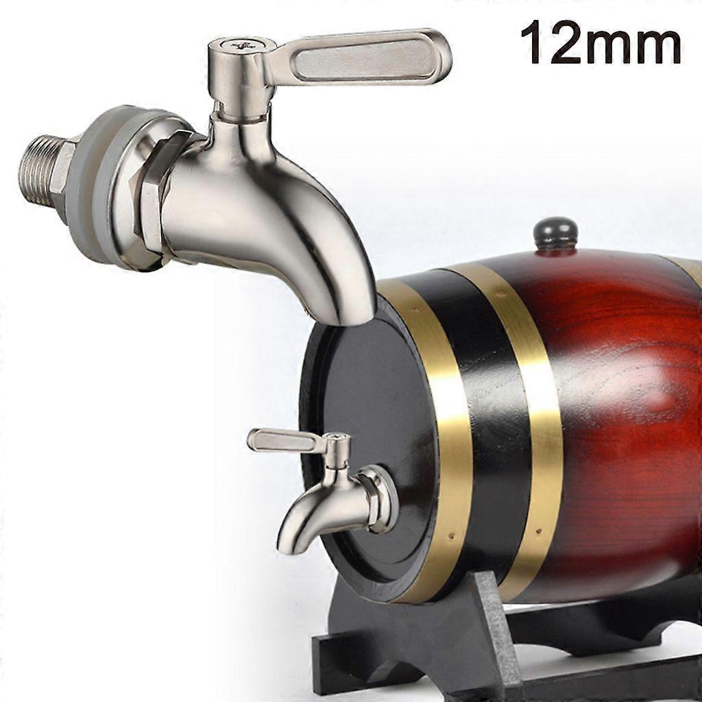 Heavy Duty Dispenser Replacement Faucet Polished Stainless Steel Replacement Dispenser Faucet Also fits other gravity filtration systems