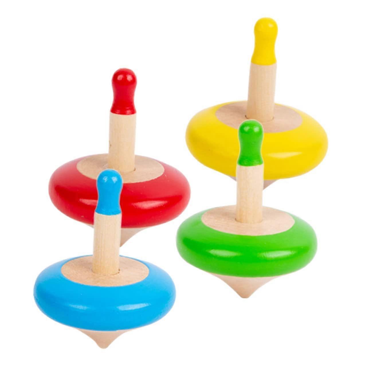8 STK Small Spinning Decompression Gyro Toy Colorful Spinning Toys Mini Backpack Children's Accessories Flight Jacket Filler Rotating